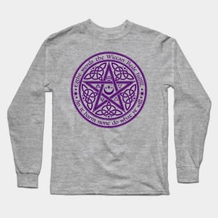 Wiccan Rede Long Sleeve T-Shirt